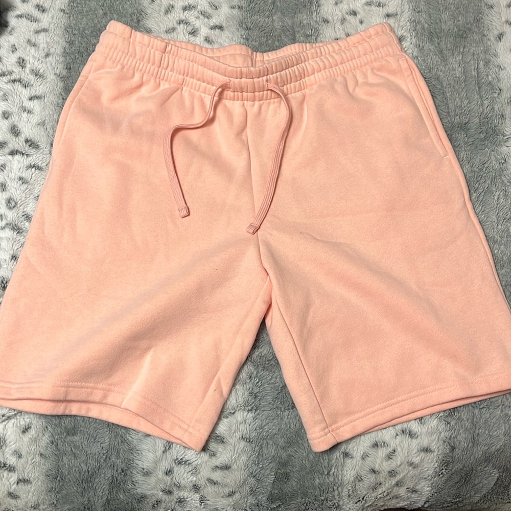 Salmon sweat shorts very comfy